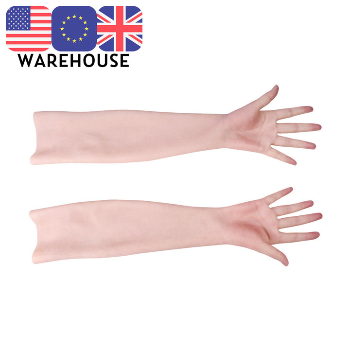 Realistic Female Silicone Gloves 8G