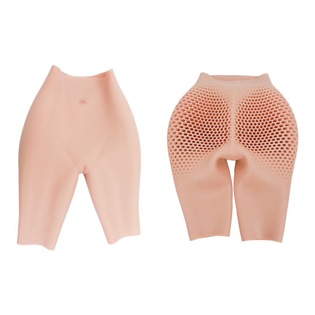 Half Length Silicone Hip Enhancer Vaginal Pants
