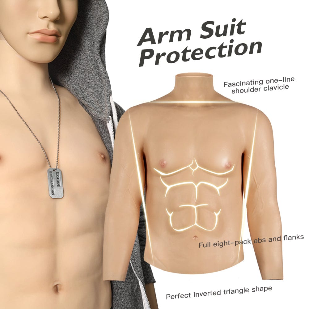 Traje muscular de manga larga 4G