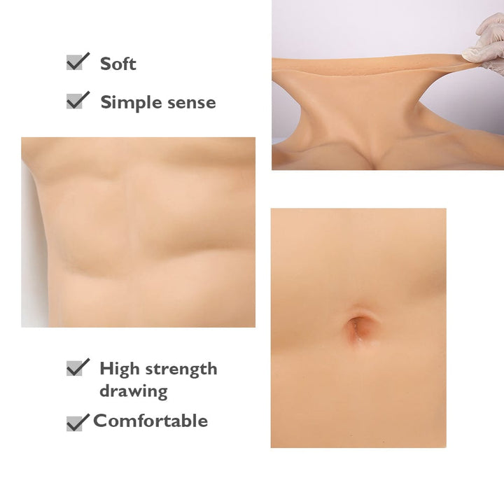 Traje muscular de manga larga 4G