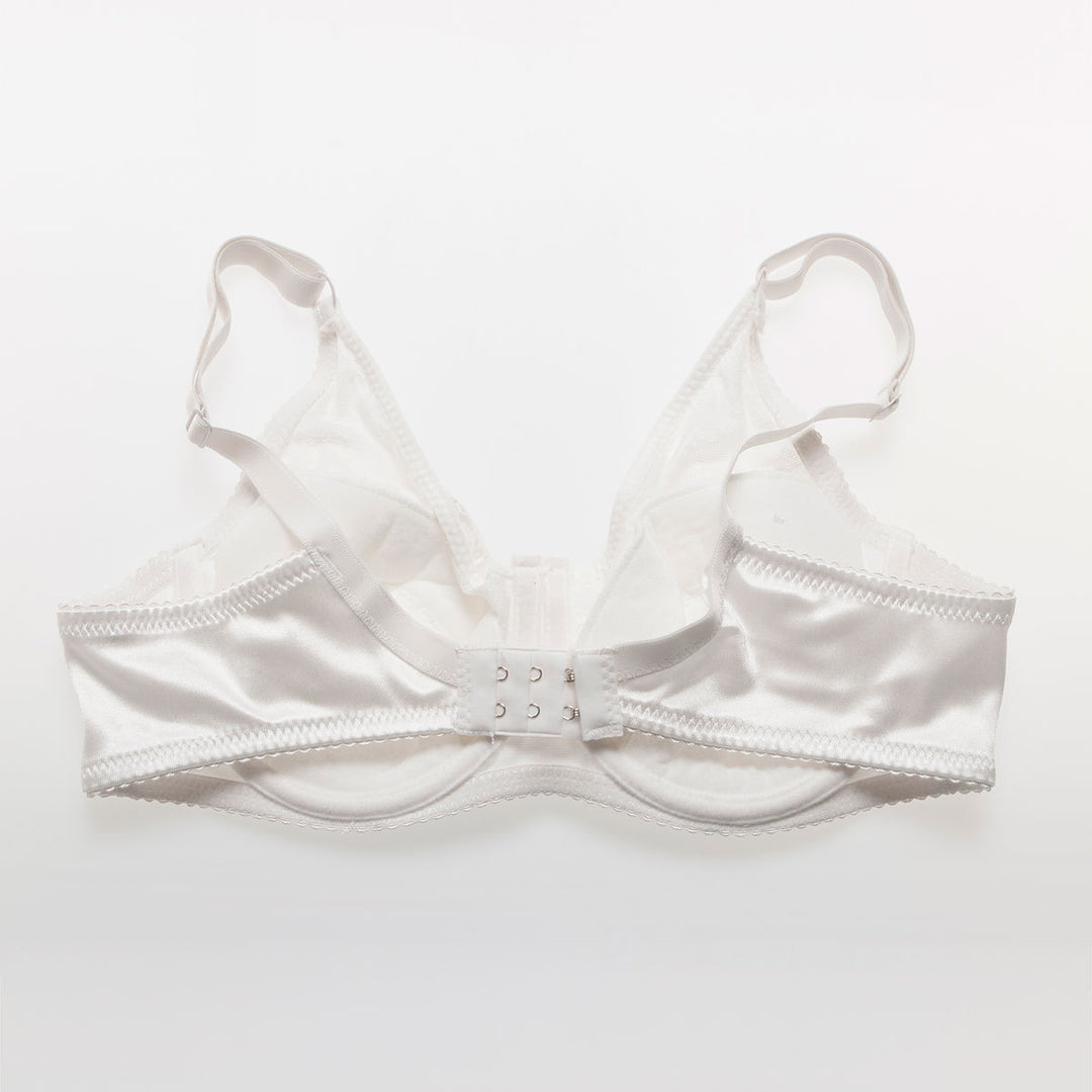 Formas de mama de silicona en forma de lágrima con sujetador de bolsillo blanco