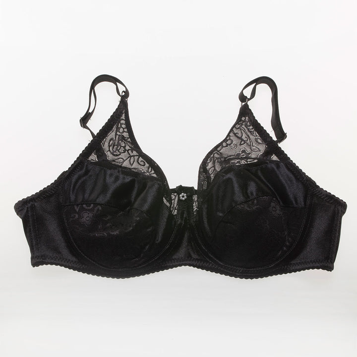 Formas de mama de silicona en forma de lágrima con sujetador de bolsillo negro