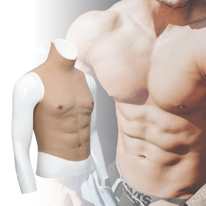 Traje muscular de silicona Macho Chest 4G