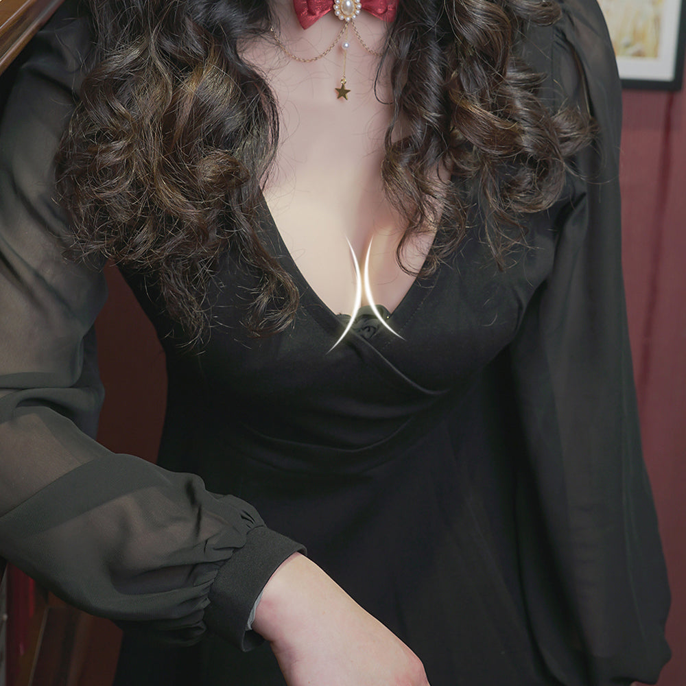 Copa C~F Cuello Redondo Coraza Relleno Algodón Seda 1G