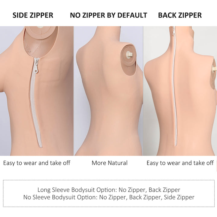 Body de silicona de media longitud DG Cup 4G