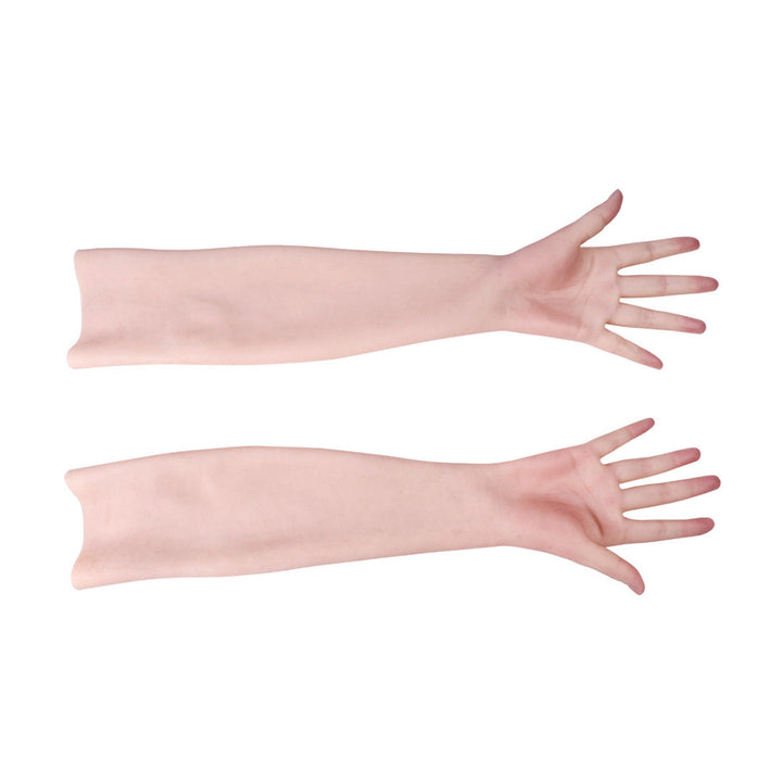 Guantes de silicona femeninos realistas 8G