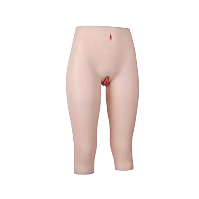 Pantalones vaginales de silicona de 3/4 de longitud 1G