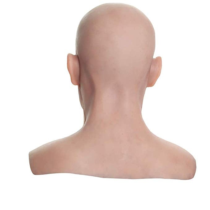 Máscara de cabeza masculina de silicona Bell