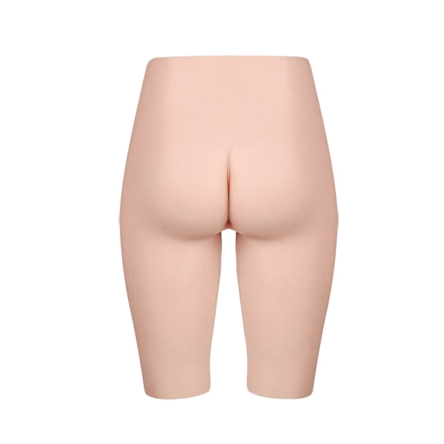 Pantalones vaginales de silicona de media longitud 1G