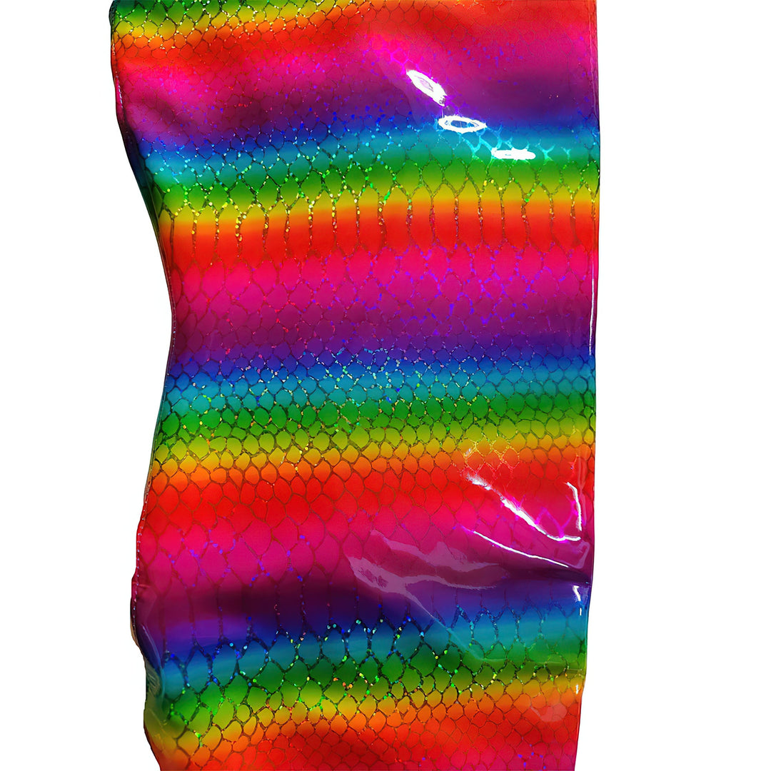 Rainbow 7.5 en bota de tacón súper alto