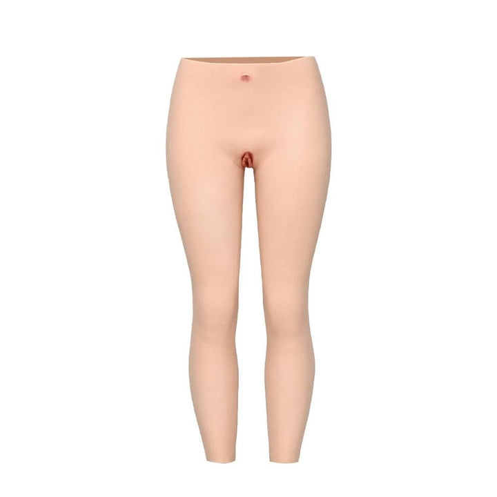 Pantalones vaginales de silicona hasta el tobillo 1G